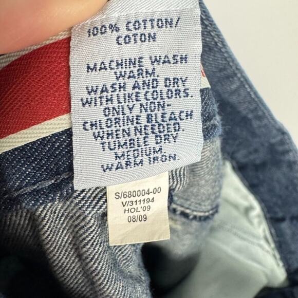 GAP Jeans Women's Dark Wash Flare Leg Jeans Size 4 Y2K Jeans 00s - Picture 9 of 10